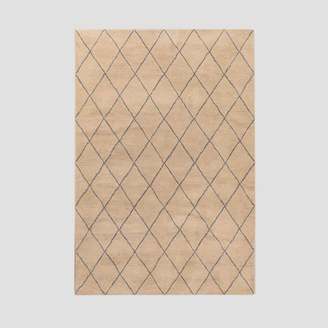 Sklum Kalton Ethnic tappeto in lana 233x156 cm