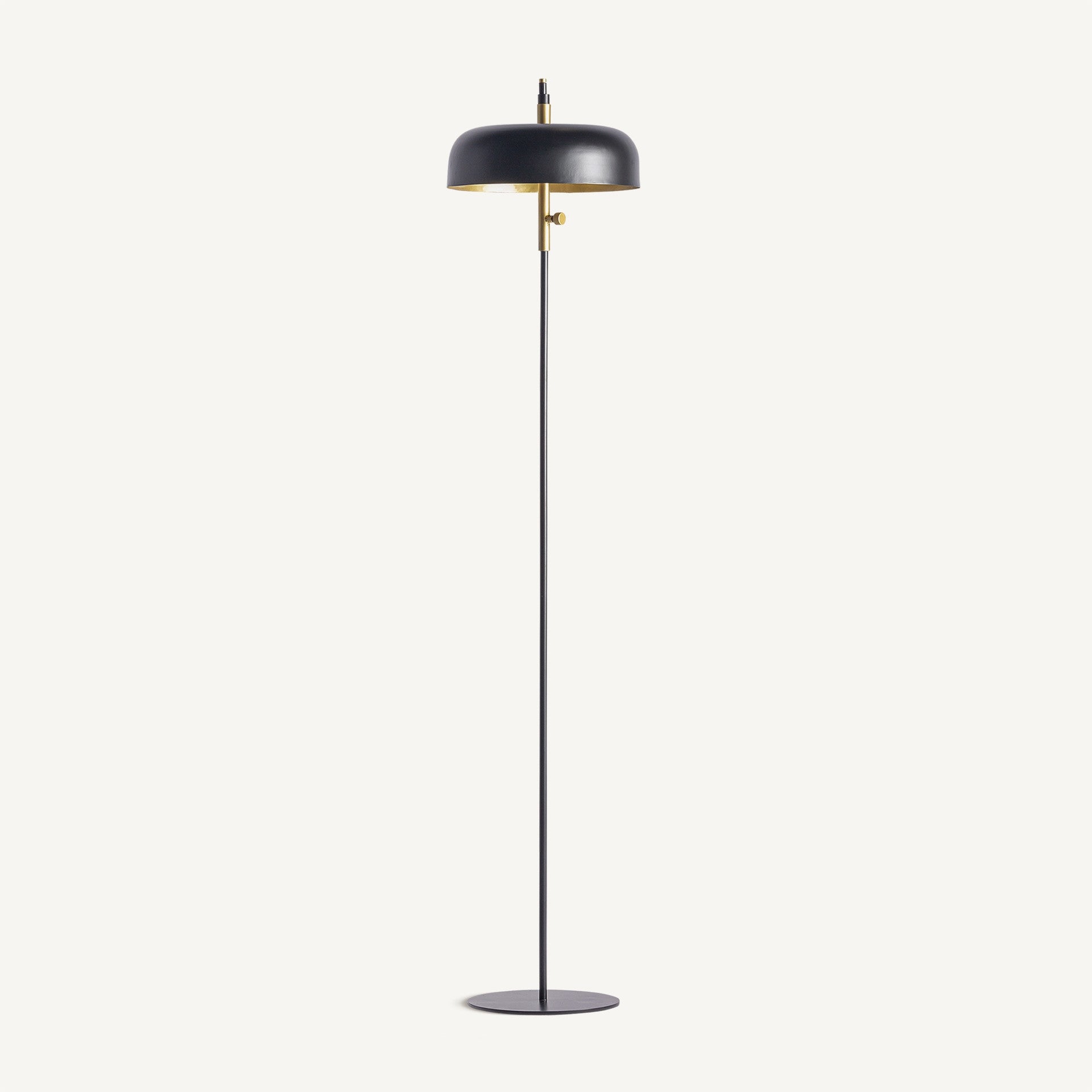 Bambua Bellini lampada da terra nero ottone