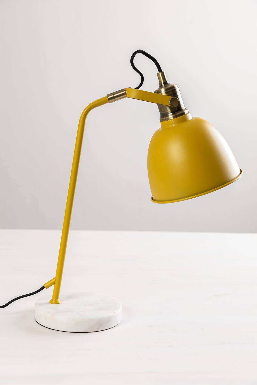 Sklum Louise Lampada da Tavolo Marmo Giallo Curry
