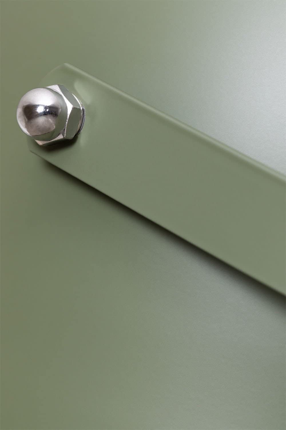 Sklum Bell piantana verde felce legno e acciaio