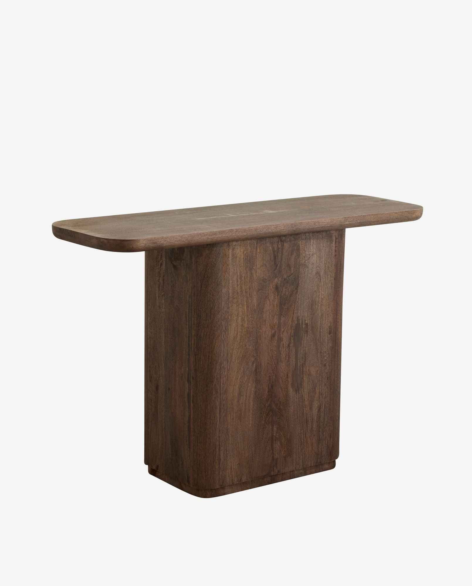 Bambua Toke consolle marrone scuro legno mango