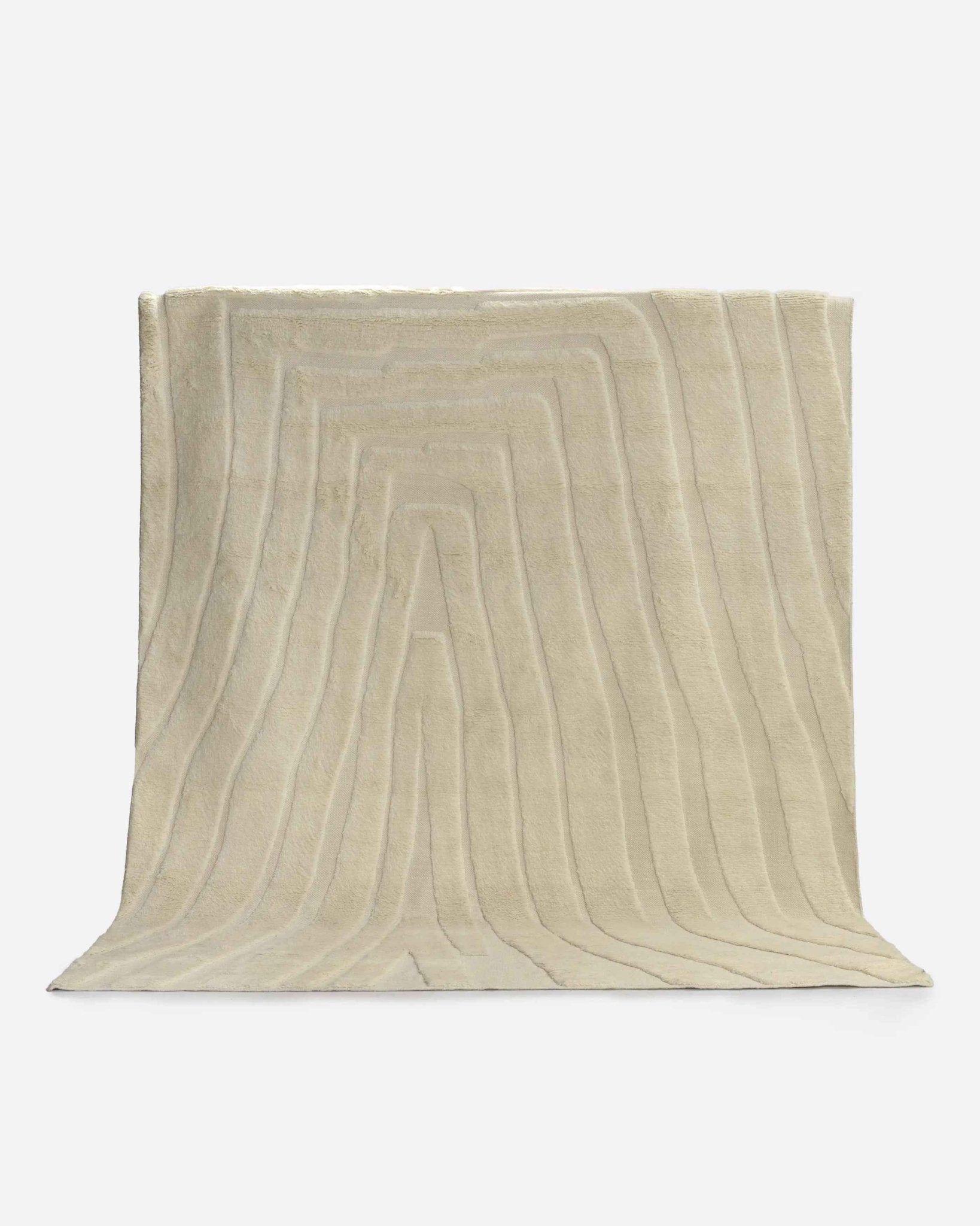 Bambua Maina tappeto lana bianco 350x250 cm