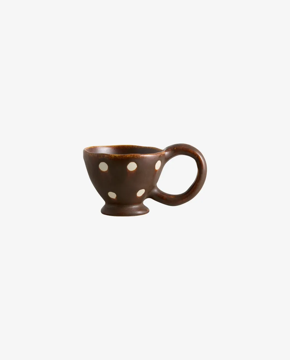 Bambua Atelier Forma Zina tazza ceramica marrone