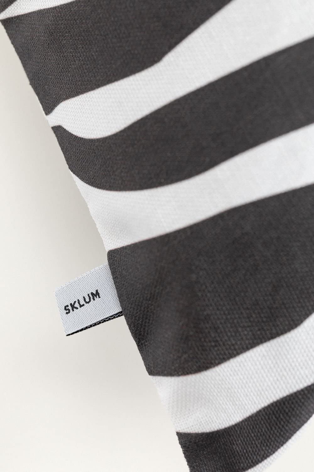 Sklum Sanzas Style federa cuscino 60x60 bianco antico cotone