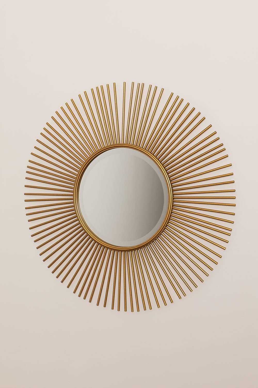 Sklum Circe specchio parete rotondo oro Ø80 cm