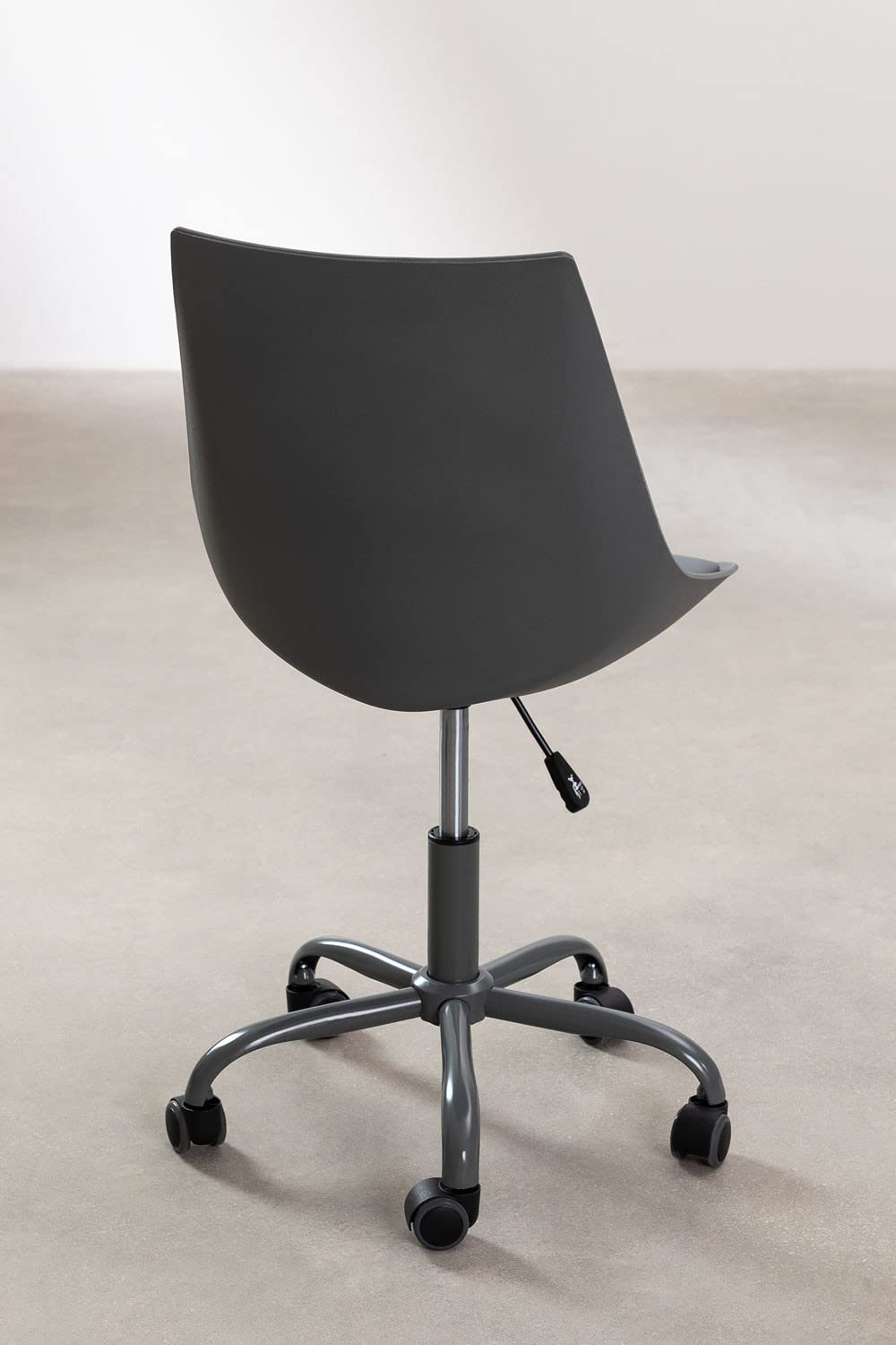 Sklum Adoni sedia da ufficio grigio antracite con ruote
