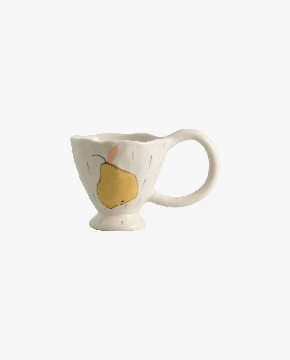 Bambua Atelier Forma Pera tazza manico ceramica