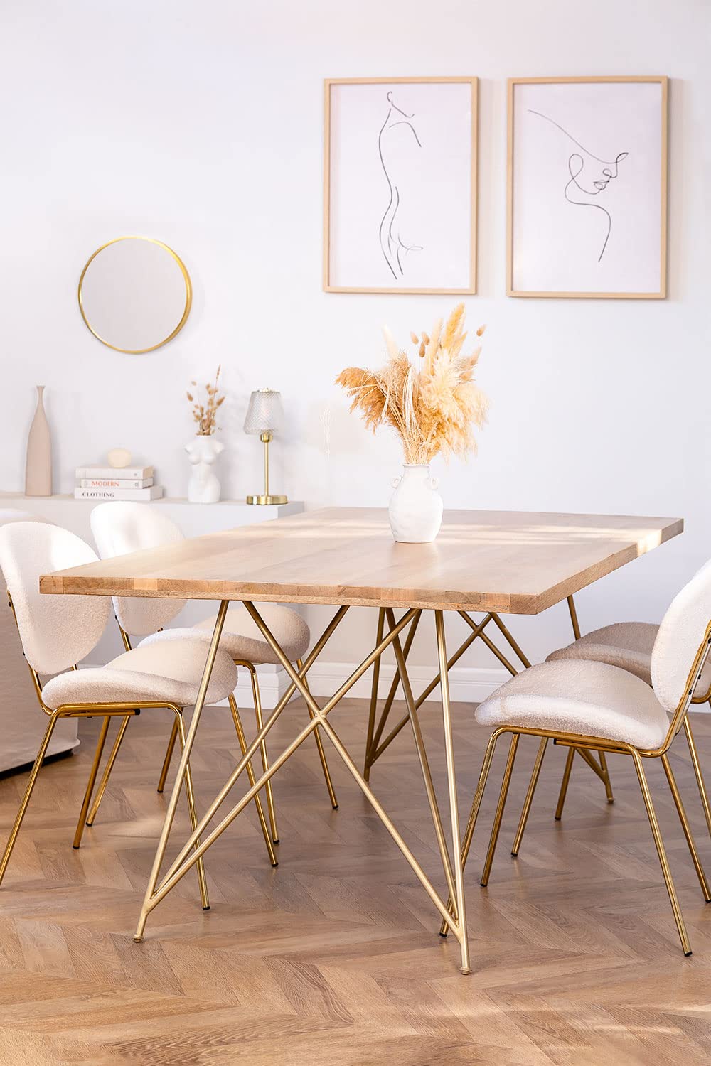 Sklum Xeli Mango tavolo da pranzo 180x100 legno mango