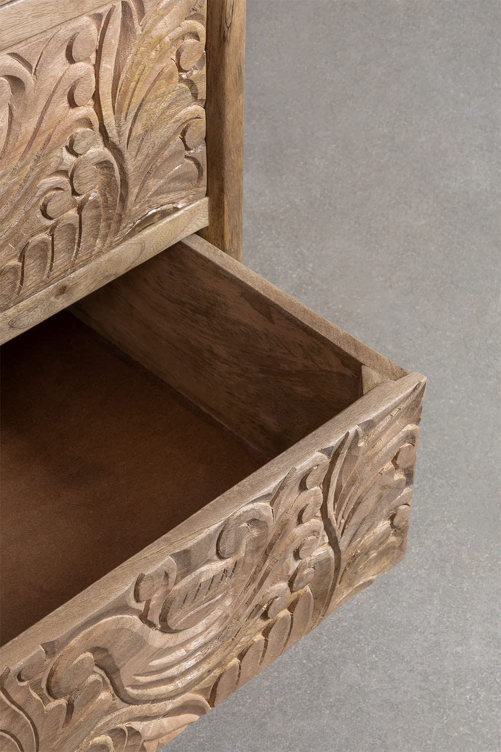 Sklum Benon cassettiera legno mango 3 cassetti