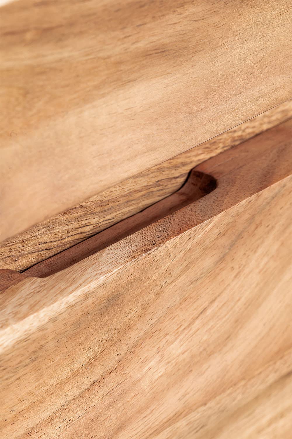 Sklum Petter Comodino 2 Cassetti Acacia Legno