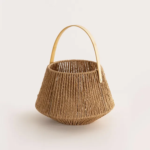Sklum Milei lampada da tavolo carta intrecciata Ø30 cm
