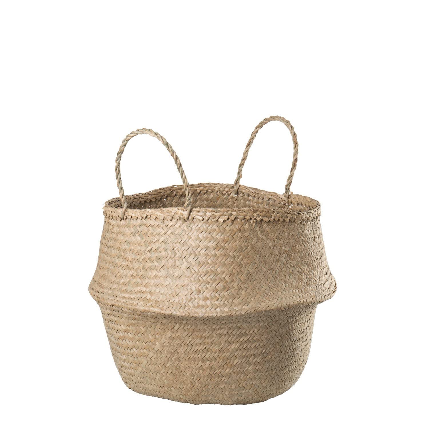 Sklum Kahs Cesta in Giunco 45 x 40 cm Naturale