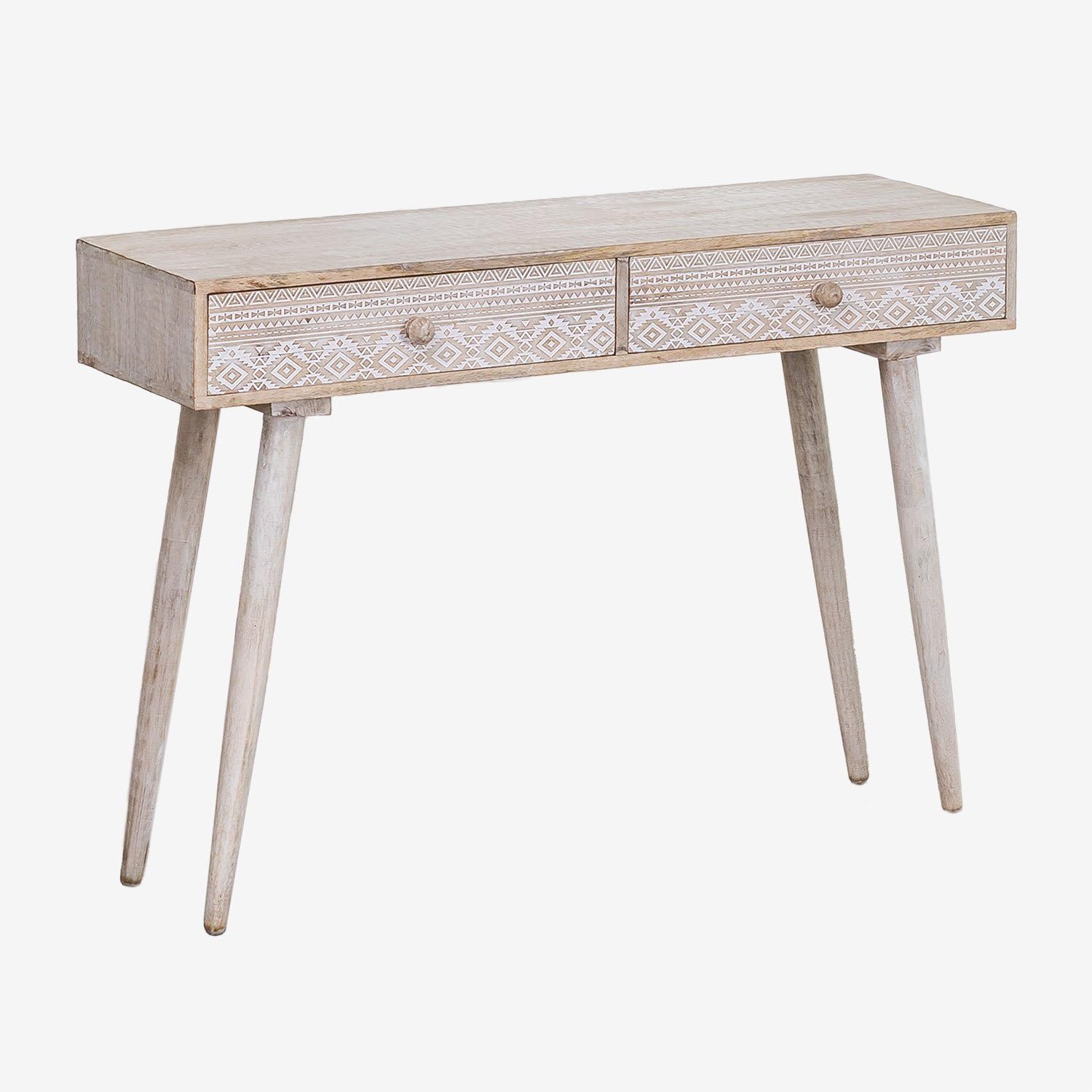 Sklum Ukurla consolle in legno di mango 110 cm