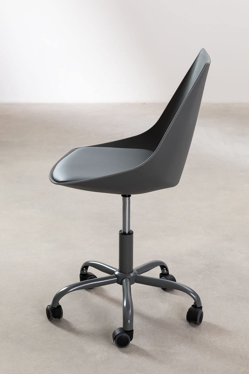 Sklum Adoni sedia da ufficio grigio antracite con ruote