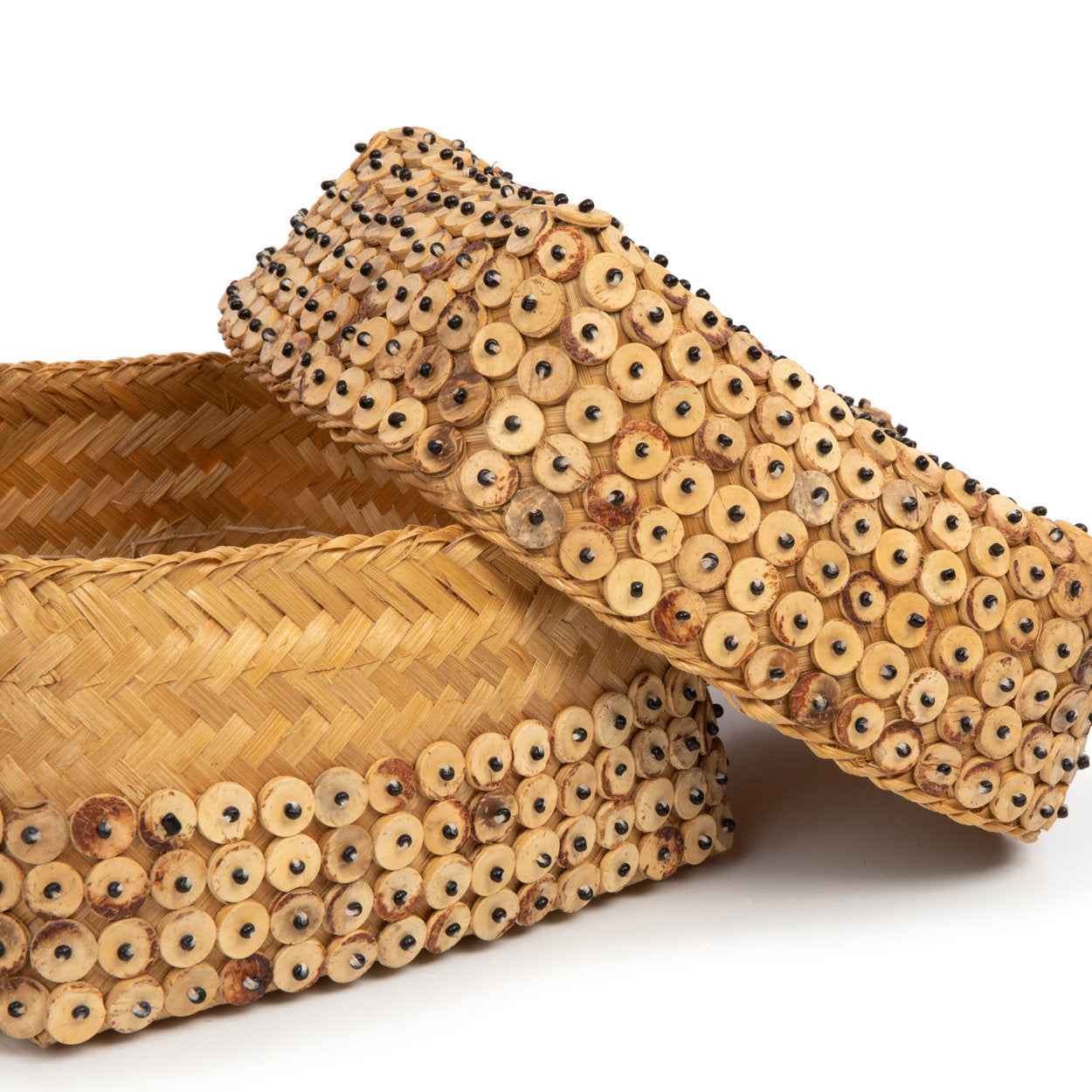 Bambua Coconut Cesta Guscio di Cocco Naturale L