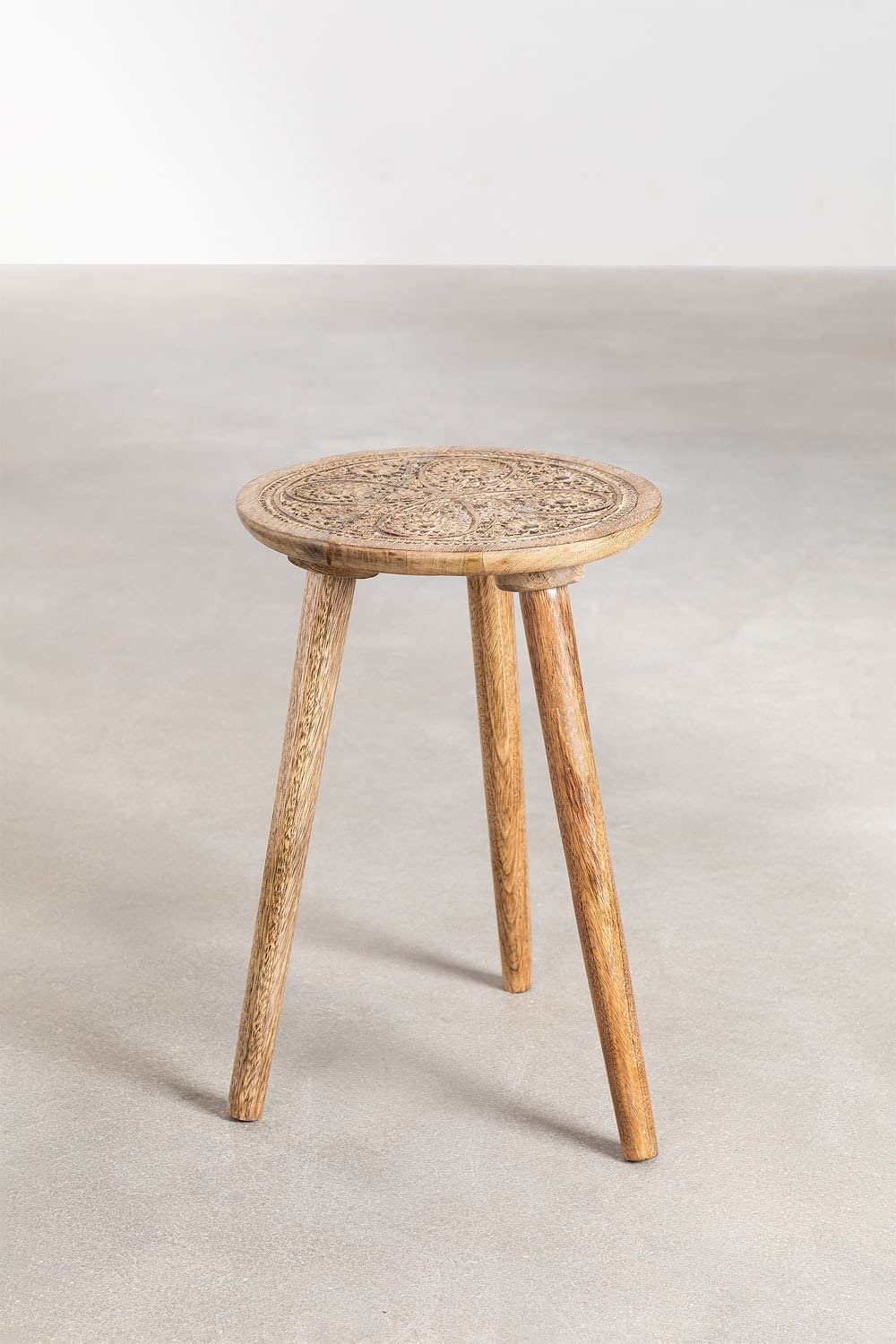 Sklum Nanup tavolino rotondo Ø30 cm legno mango