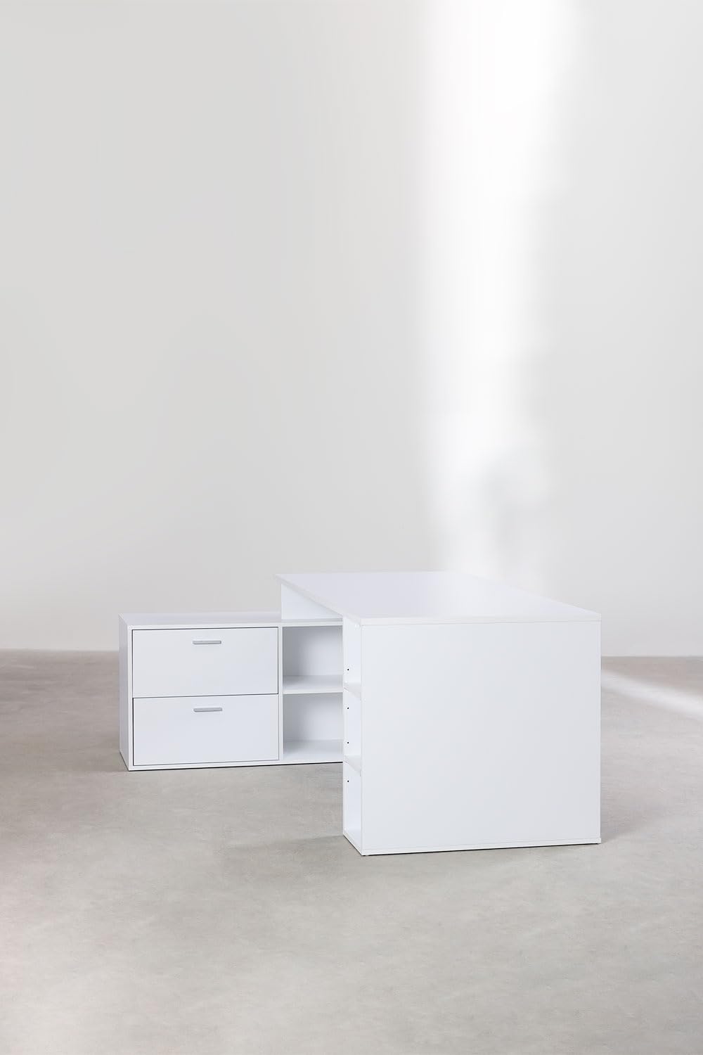 Sklum Taluk tavolo da ufficio in legno bianco