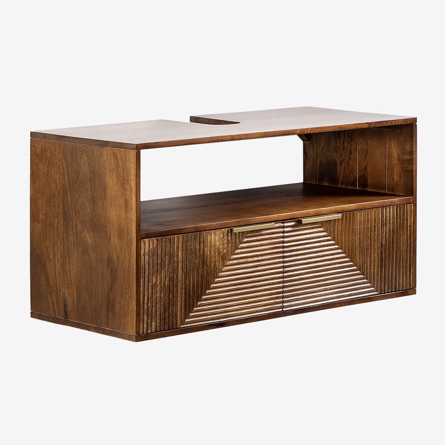 Sklum Baty mobile bagno sospeso legno mango 88 cm