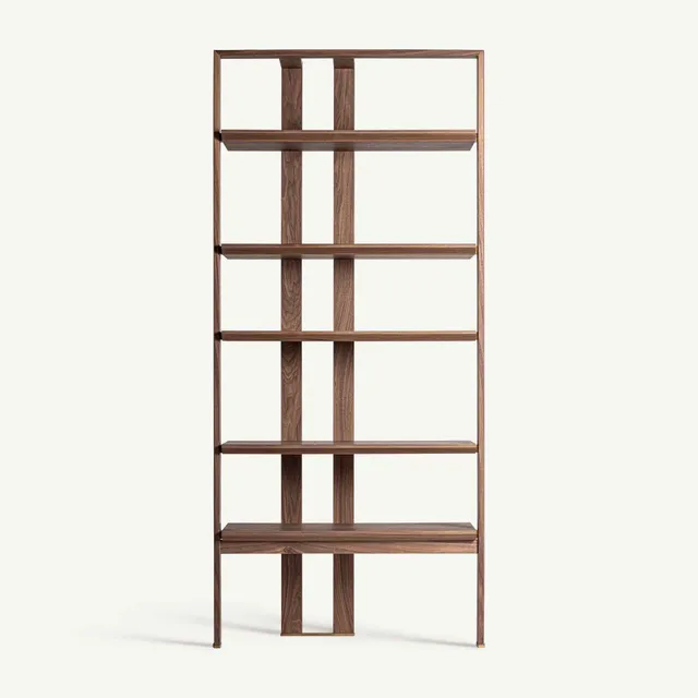 Bambua Gifhorn libreria legno mango aperta