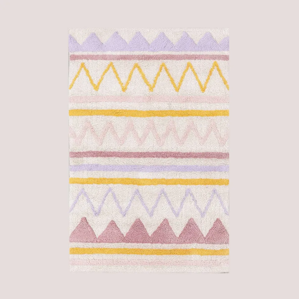 Sklum Miko Kids tappeto in cotone 60x95 cm multicolore