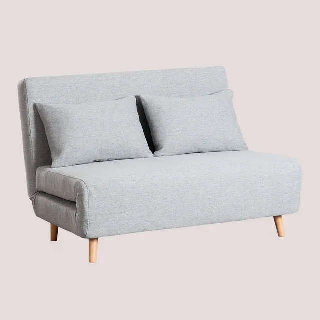Sklum Elen Essentials Divano Letto 2 Posti in Tessuto con Cuscini