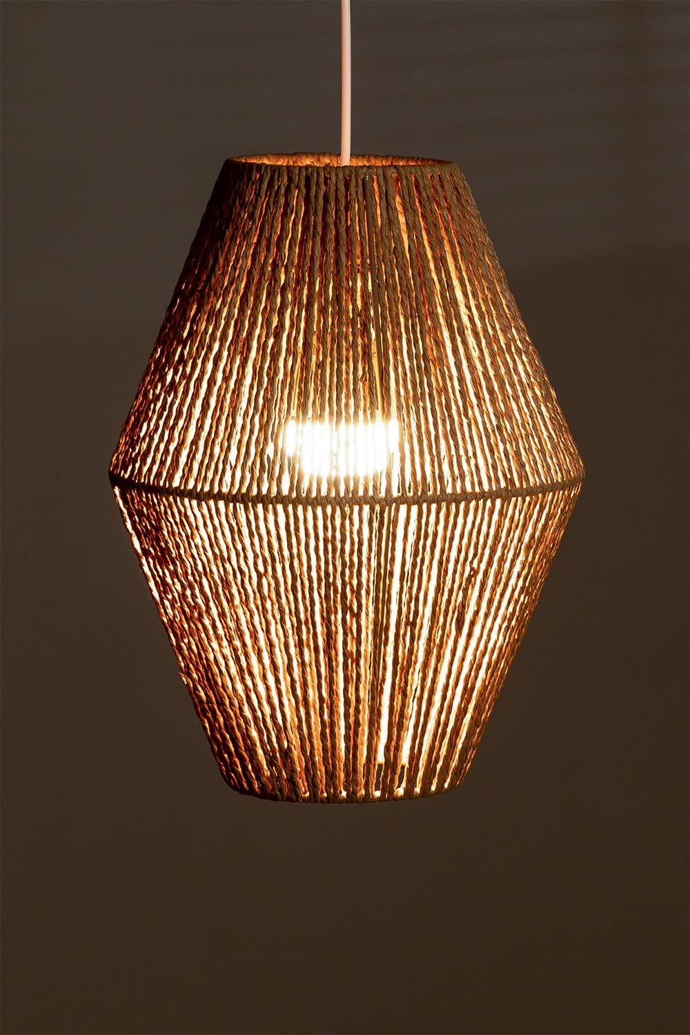 Sklum Megan lampada a soffitto carta intrecciata Ø30 cm
