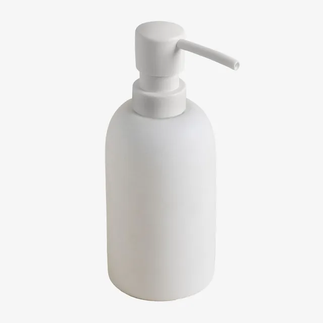 Sklum Veranne Dispenser Sapone Bianco in Resina