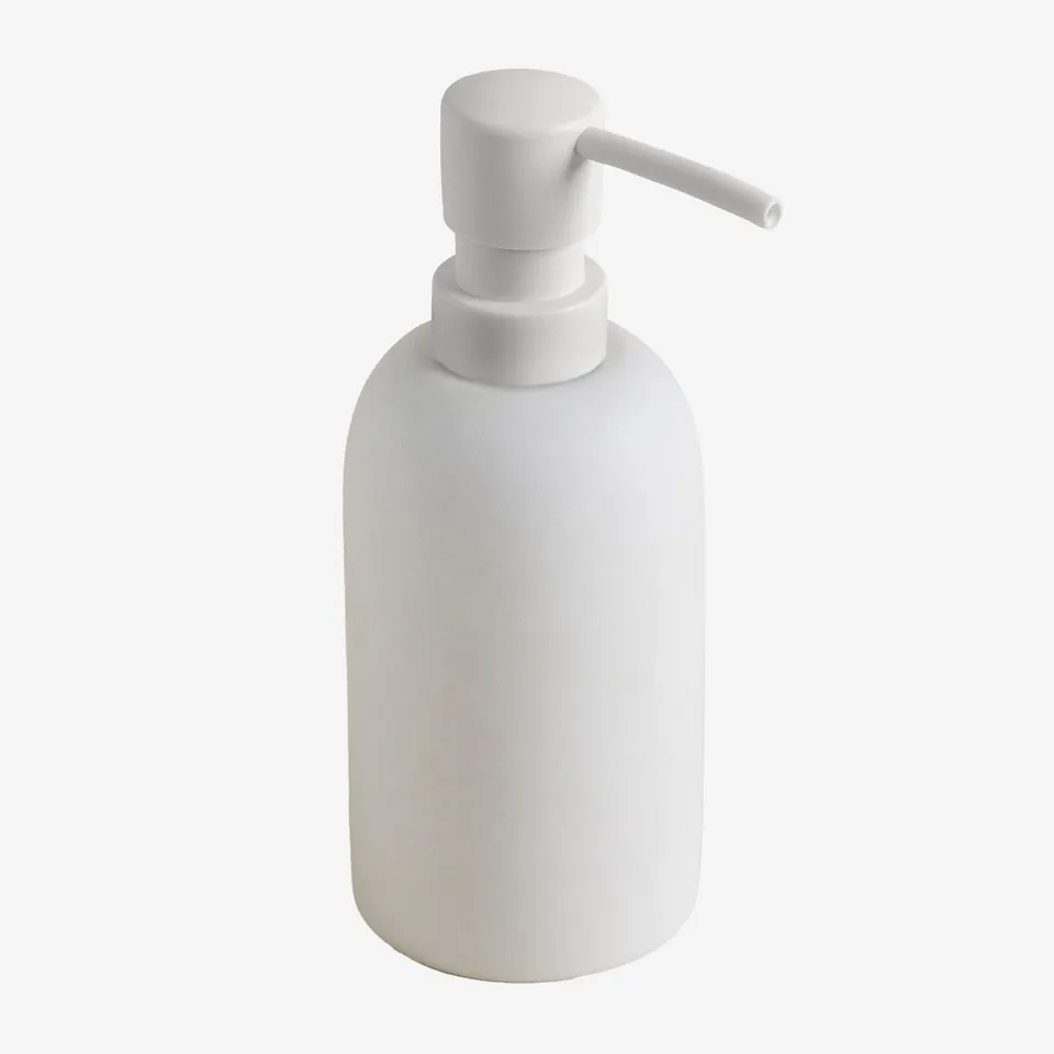 Sklum Veranne Dispenser Sapone Bianco in Resina