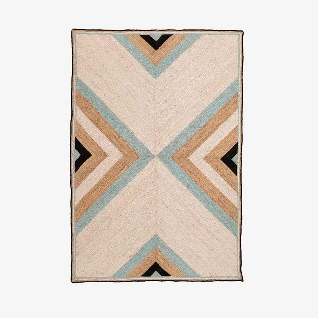 Sklum Saina tappeto in juta 246x160 cm geometrico