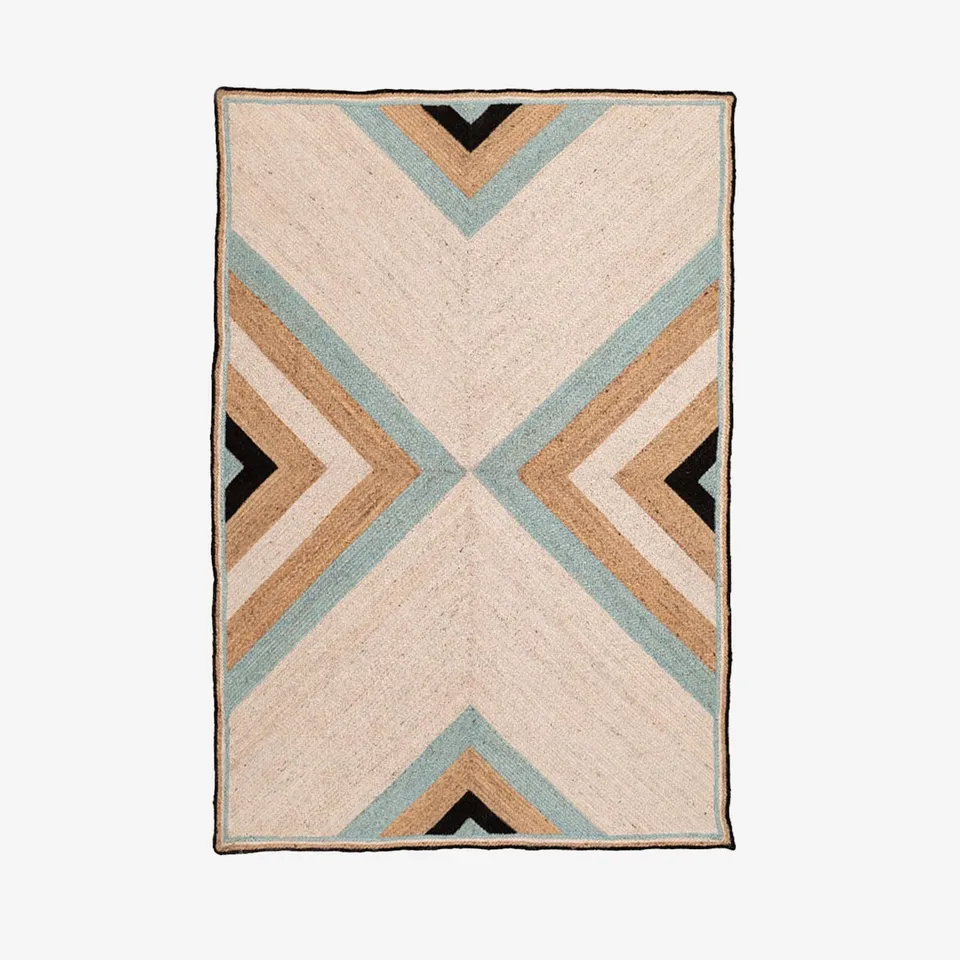 Sklum Saina tappeto in juta 246x160 cm geometrico