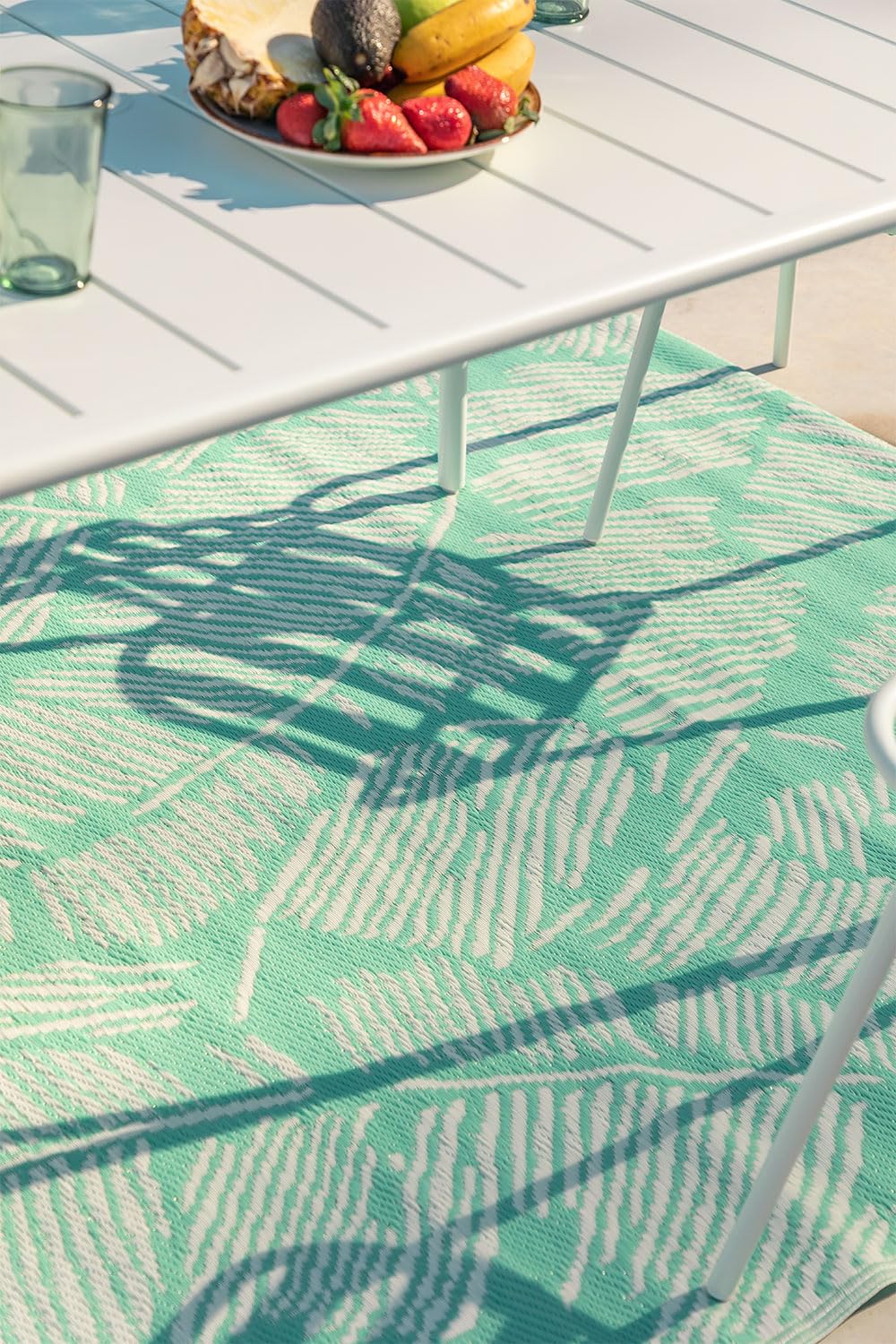 Sklum Nishe tappeto esterno verde menta 238x152 cm