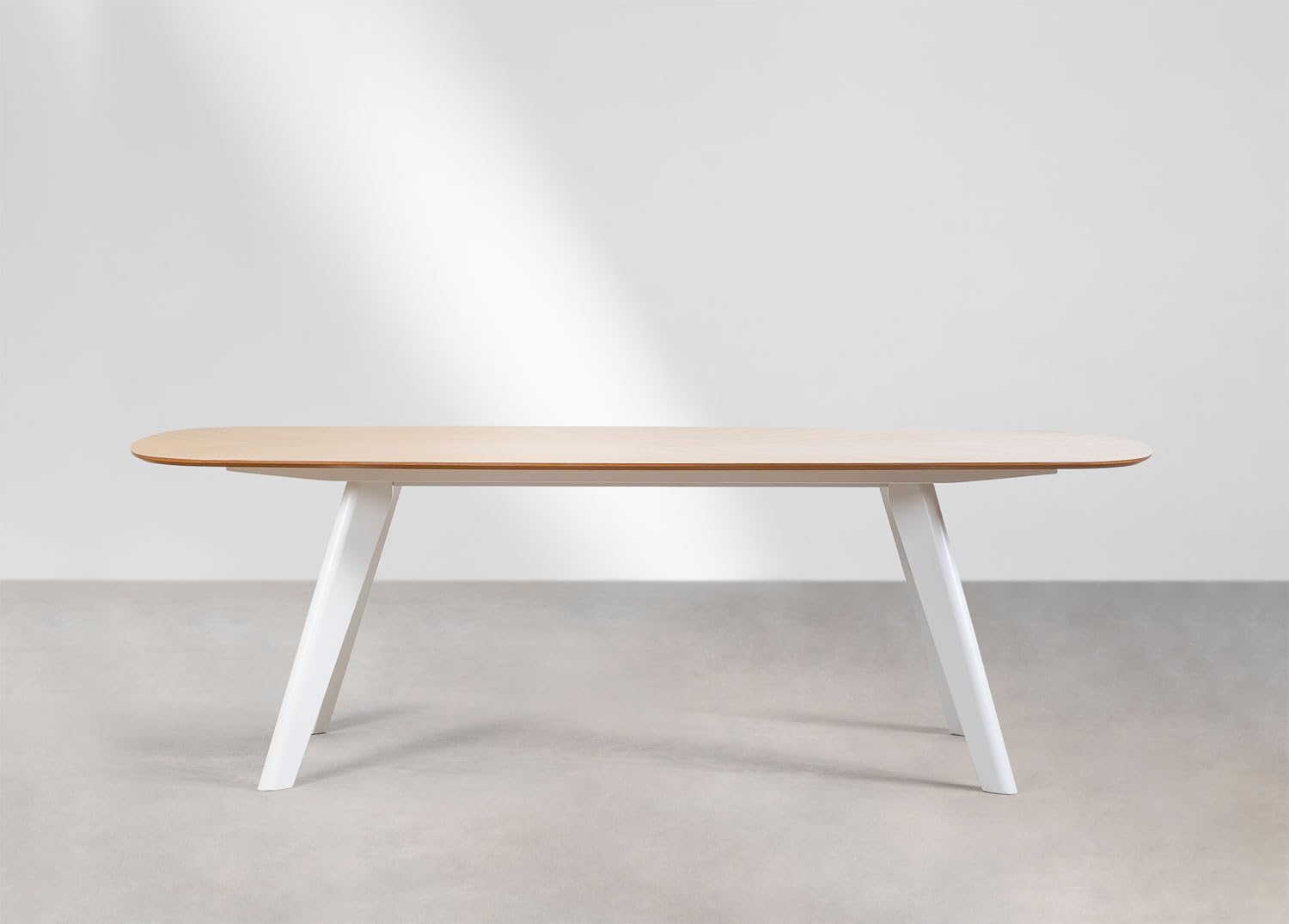 Sklum Onar Tavolo da Pranzo Rettangolare Bianco 240x100 cm