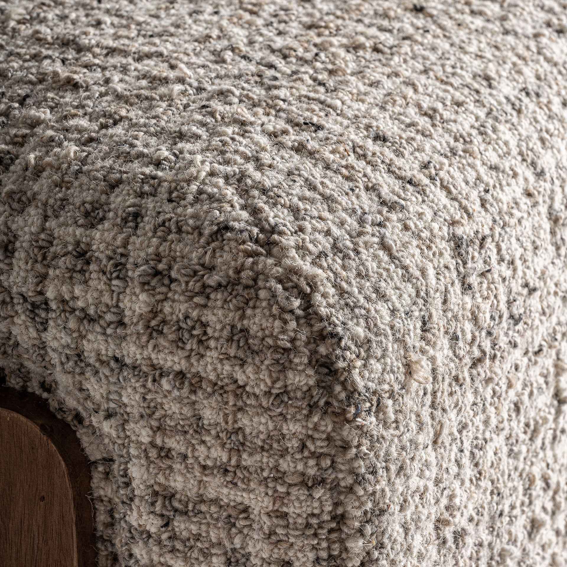 Bambua Buhl poltrona bouclé