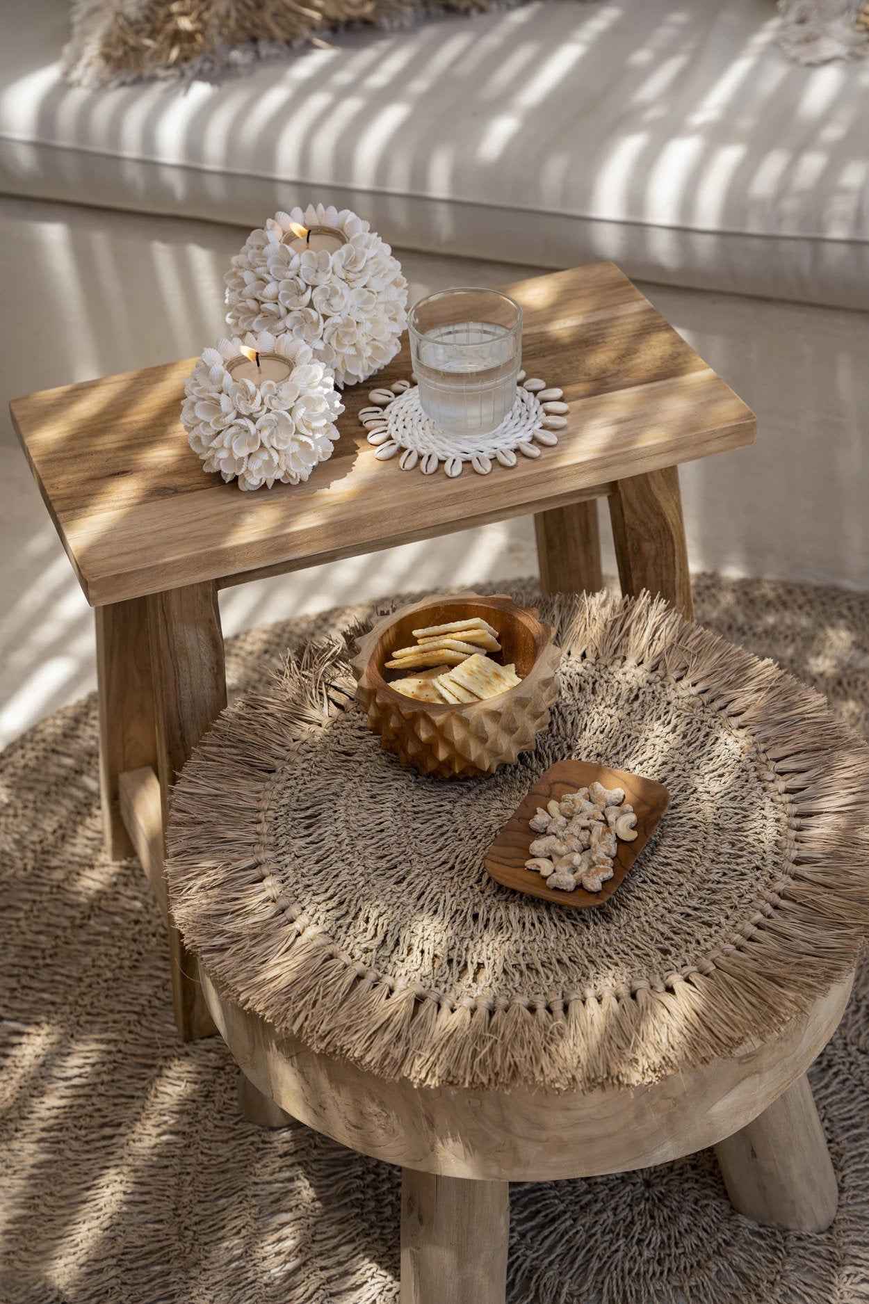 Bambua Durian S ciotola legno teak