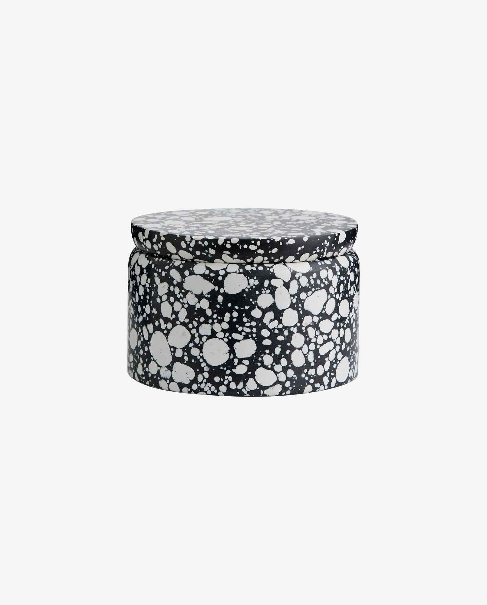 Bambua Mules M scatola contenitore nero bianco terrazzo