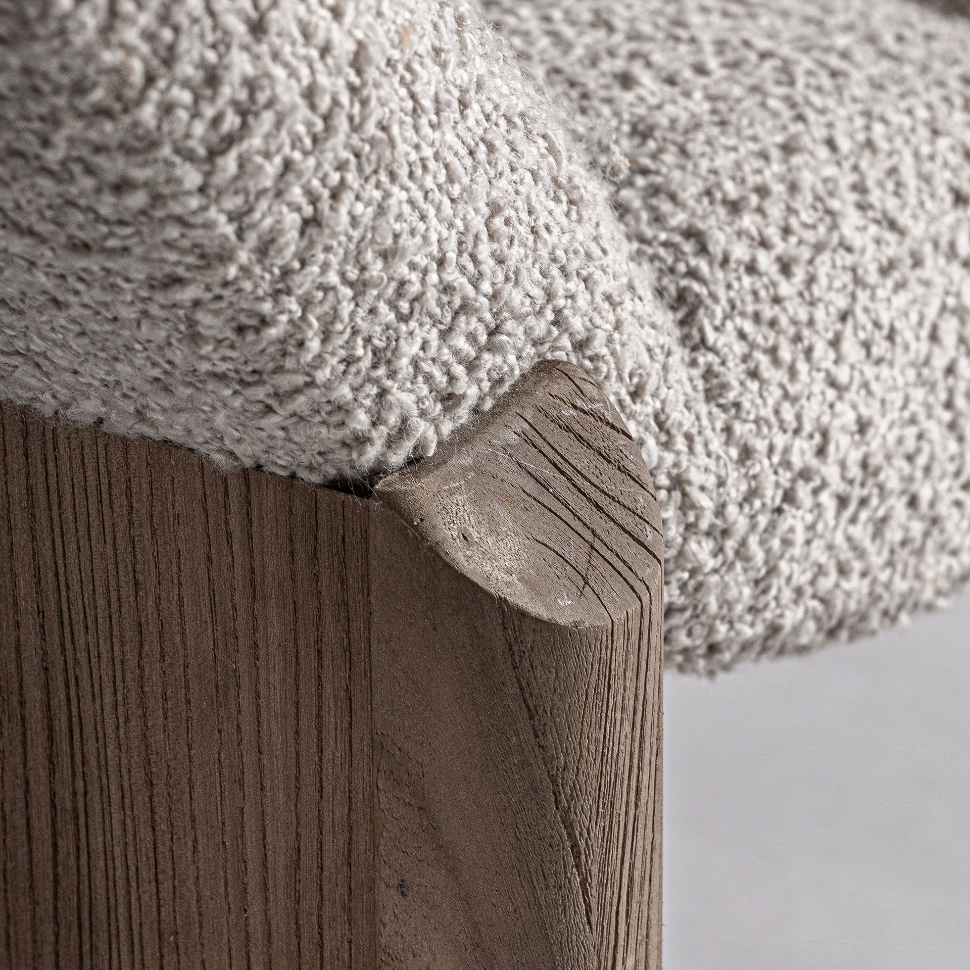 Bambua Jacquard Chaise Longue Bouclé Olmo