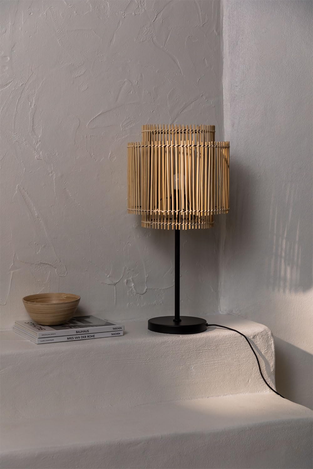 Sklum Kapua Natural Lampada da Tavolo Bambù