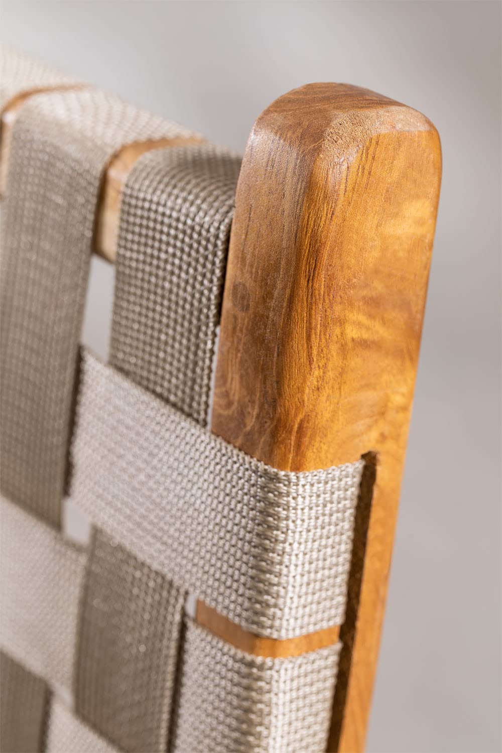 Sklum Diama Style sedia giardino teak beige 50x60