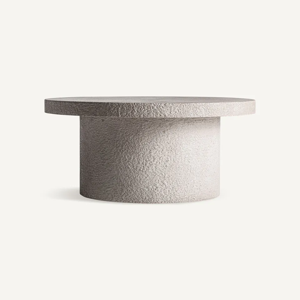 Bambua Banfe Tavolino Basso in Cemento Grigio
