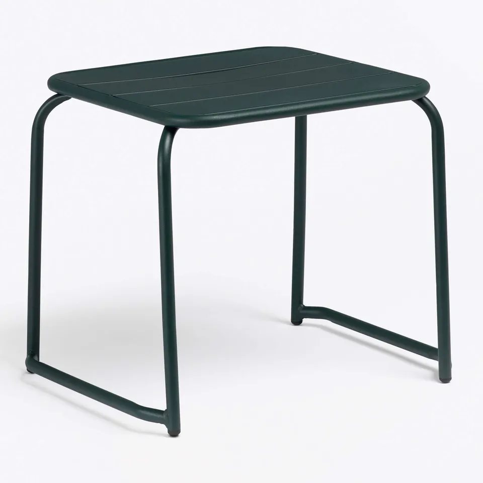 Sklum Janti Tavolino da Giardino 45,5 cm Verde Jungle Acciaio