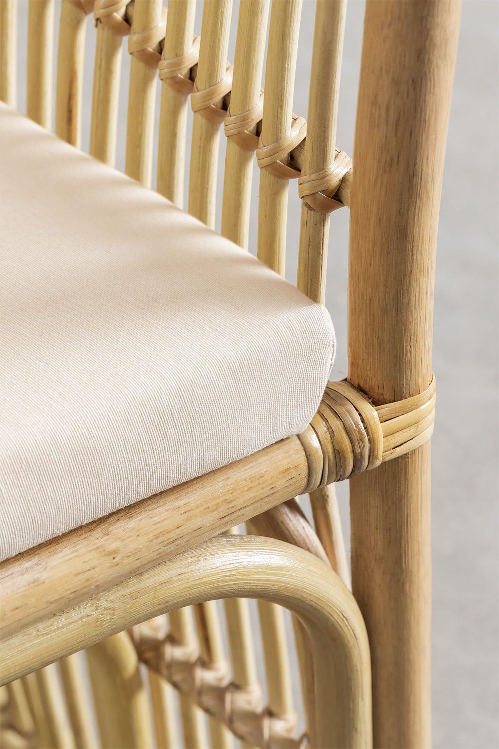 Sklum Izabal Style Sedia Giardino Rattan Naturale