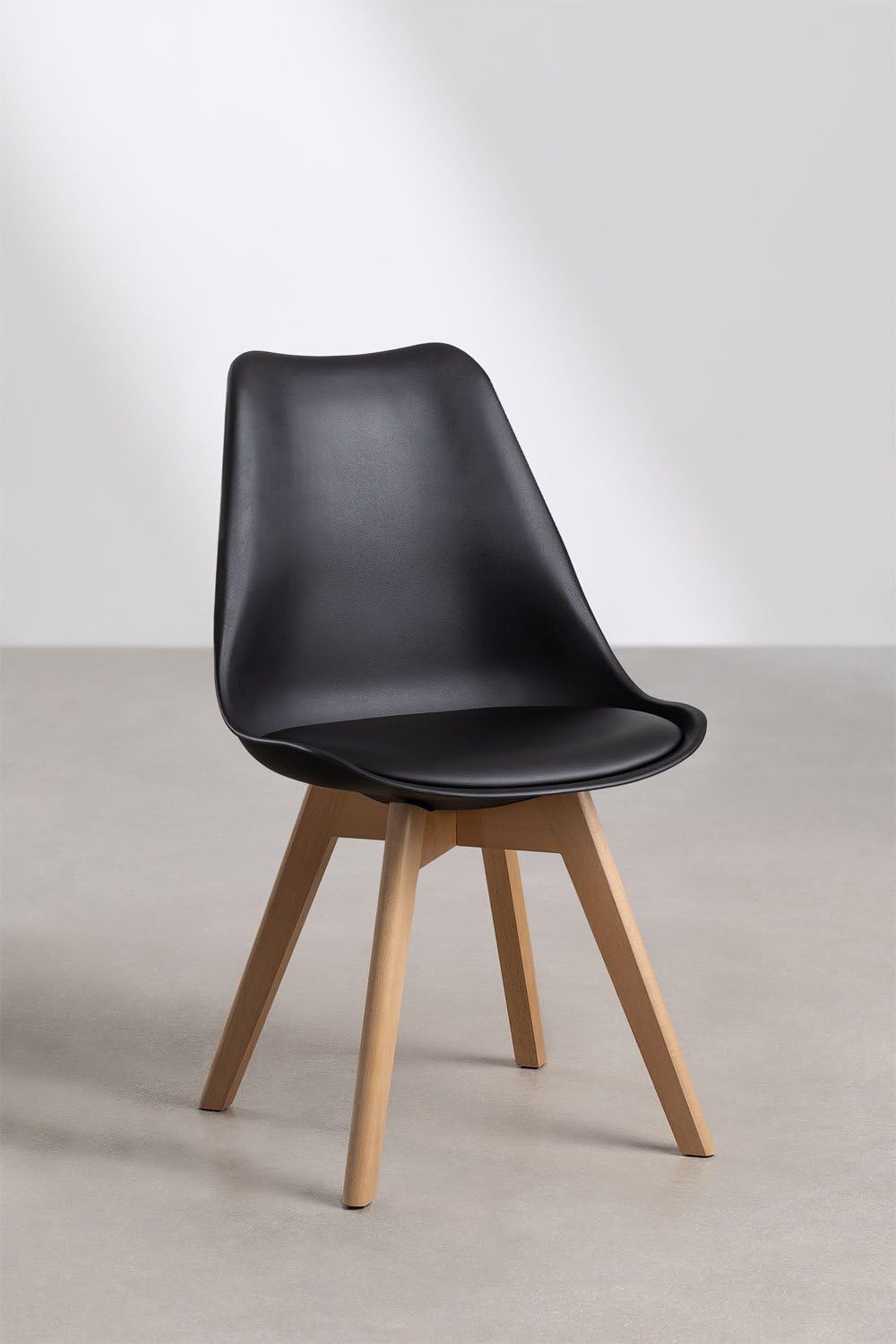 Sklum Nordic sedia pranzo con gambe faggio