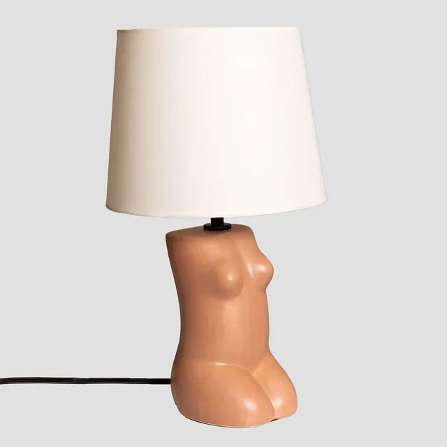 Sklum Kazi lampada da tavolo polietilene terracotta