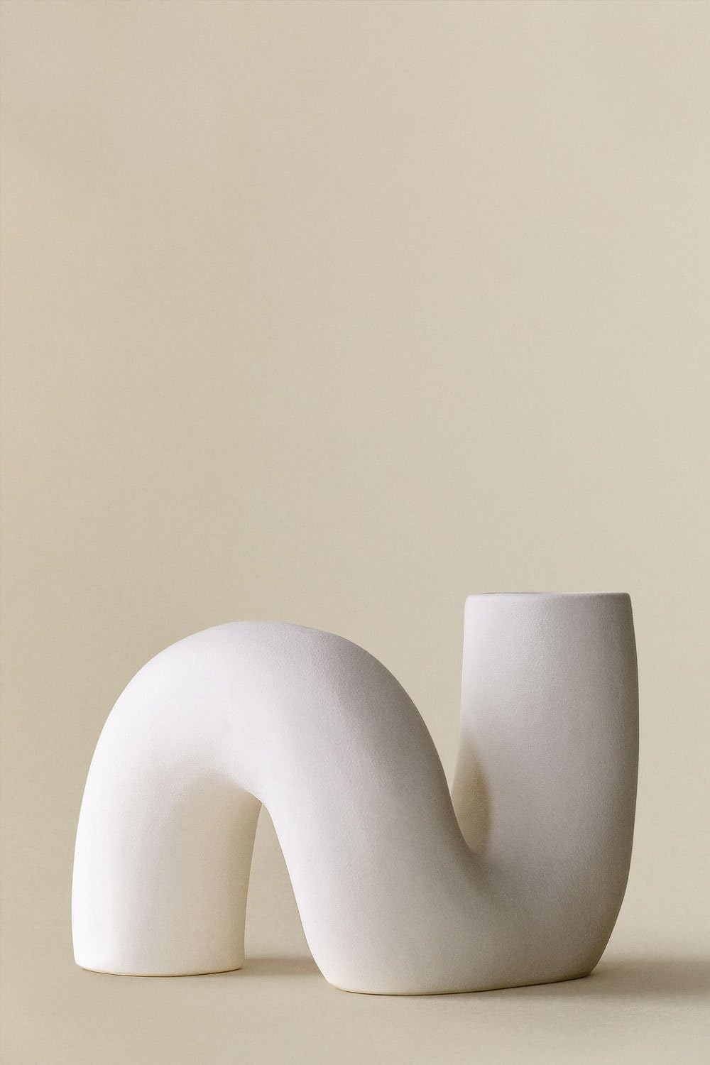 Sklum Mardig vaso ceramica 14,5 cm curvo