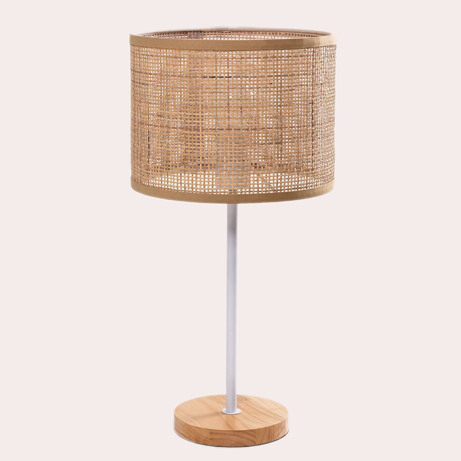 Sklum Ytse lampada da tavolo rattan marrone naturale