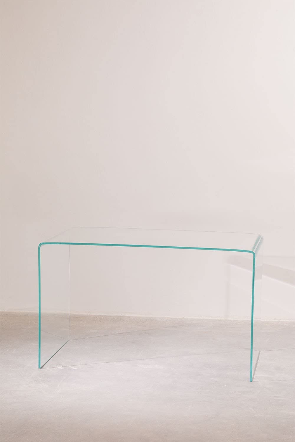 Sklum Hista scrivania vetro trasparente 124 cm