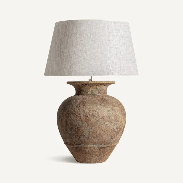 Bambua Vairela lampada da tavolo terracotta