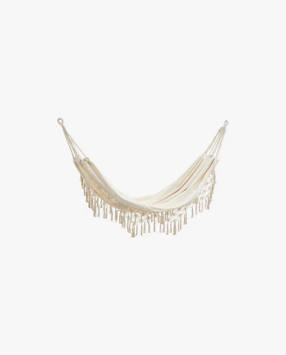 Bambua Iris amaca crema crochet da esterno 200 kg