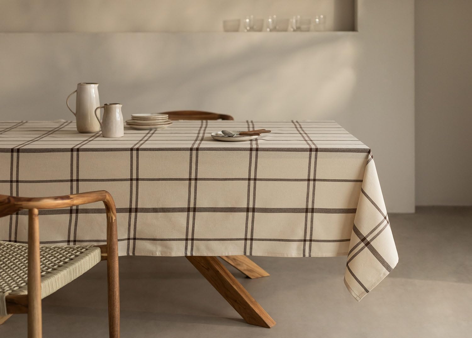 Sklum Ducase tovaglia cotone 140x240 naturale