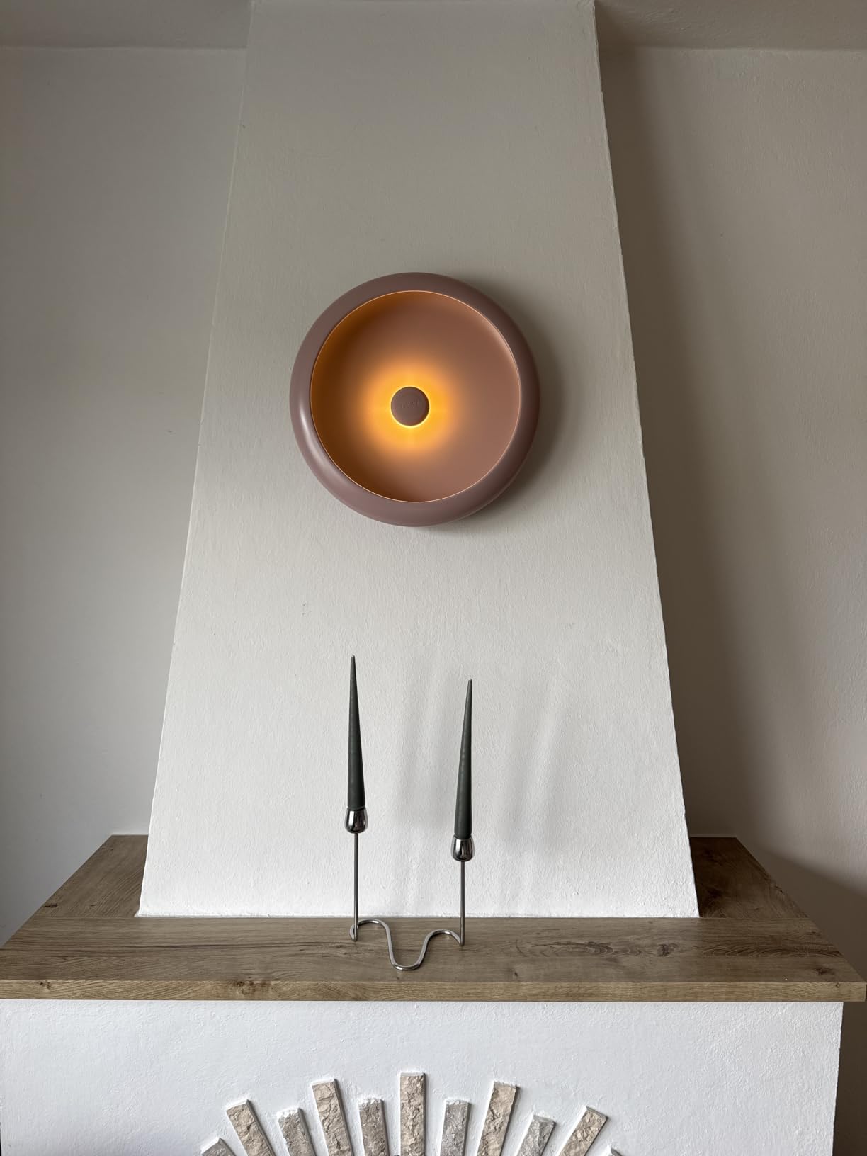 Fatboy Oloha Medium lampada da parete 30 cm Sunny Orange LED